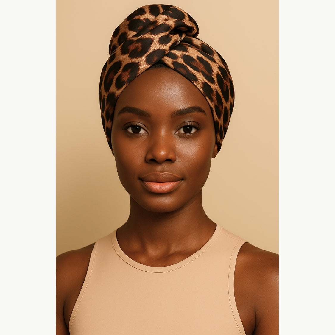 Hair-drying turban - Panther