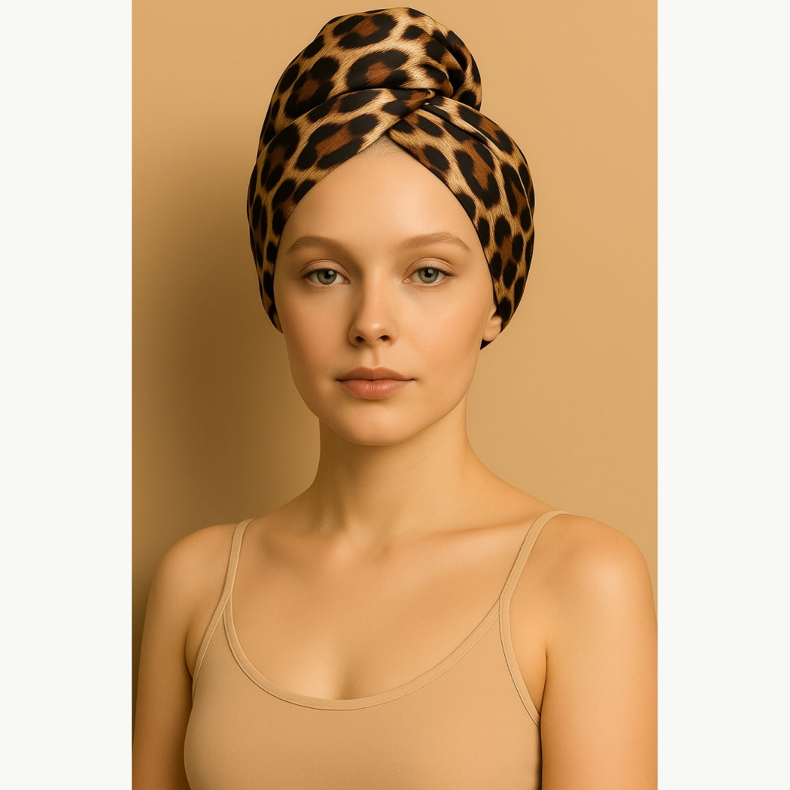 Hair-drying turban - Panther