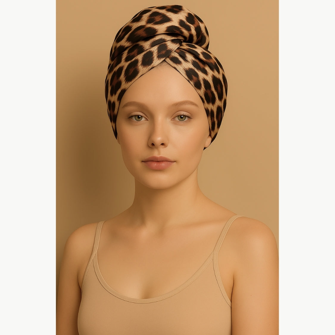 Hair-drying turban - Panther
