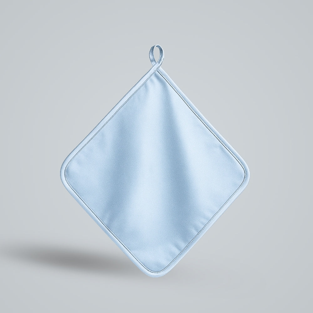Pure Silk Facial Towel - Celeste