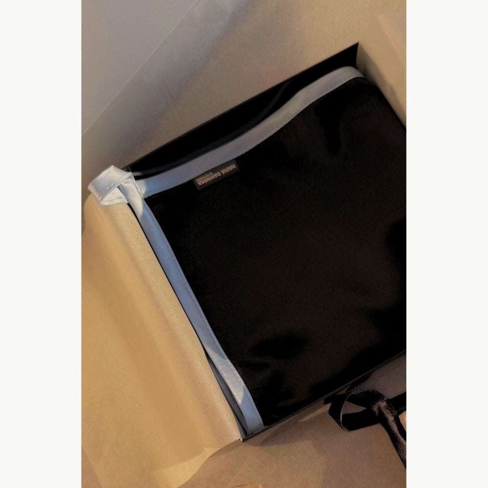 Pure Silk Facial Towel - Celeste