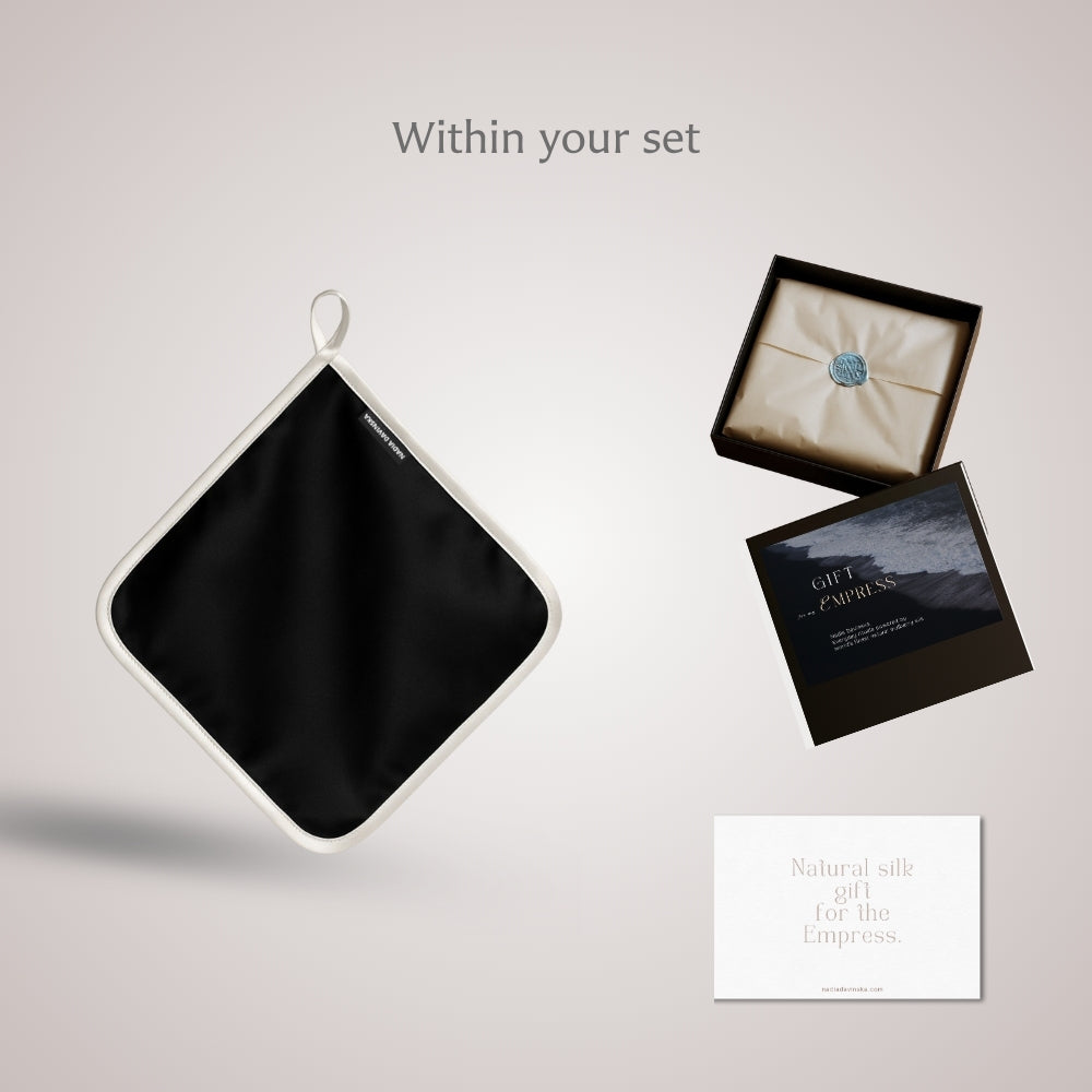 Pure Silk Facial Towel - Lumière