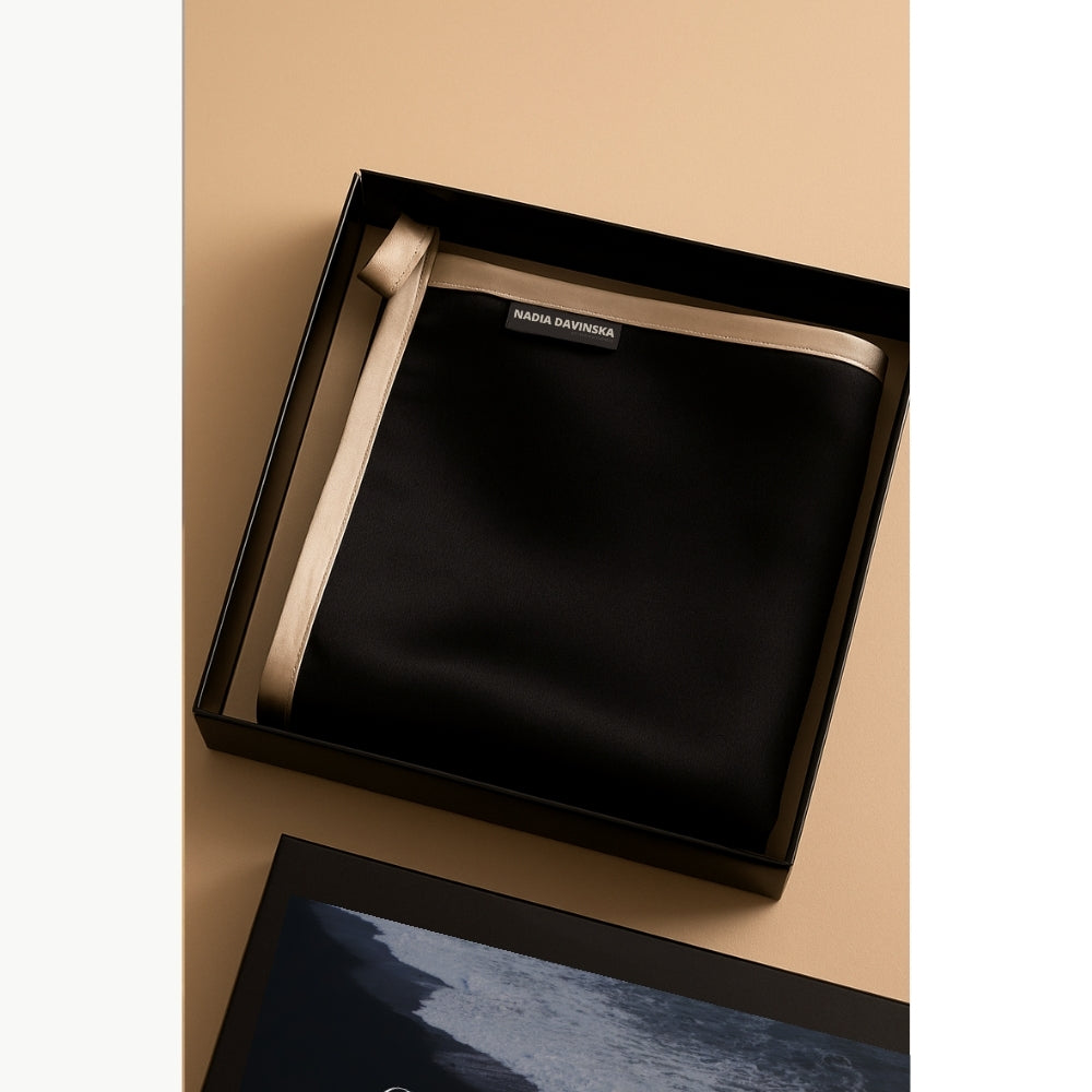 Pure Silk Facial Towel - Lumière