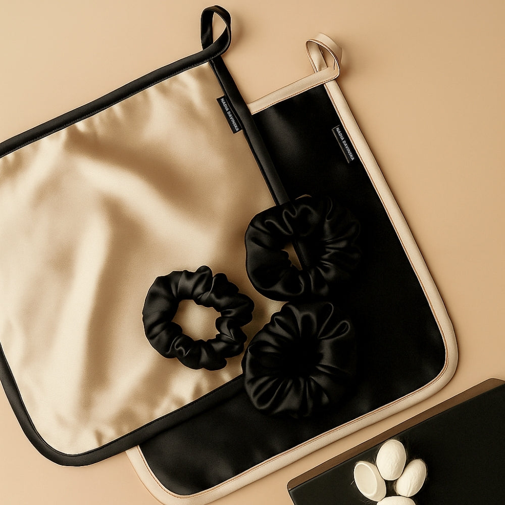 Pure Silk Facial Towel - Lumière