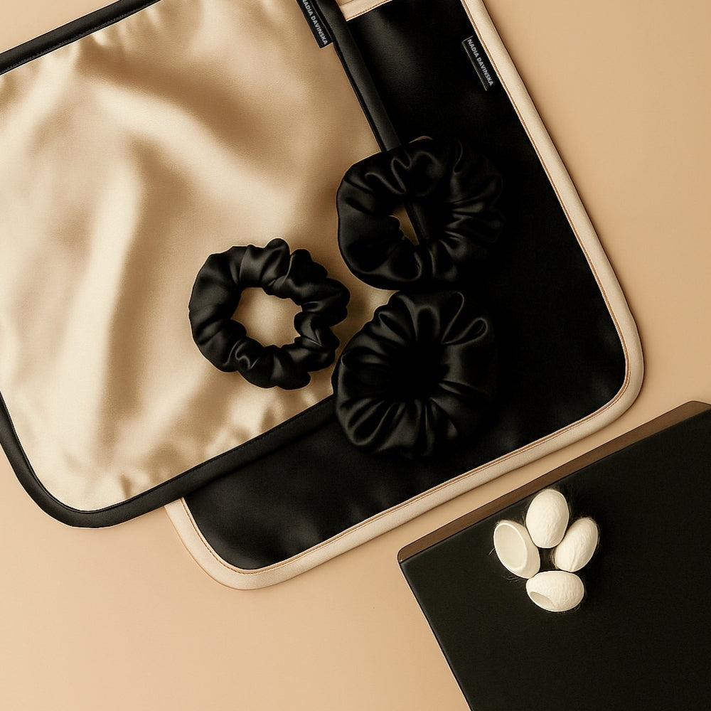 Pure Silk Facial Towel - Lumière