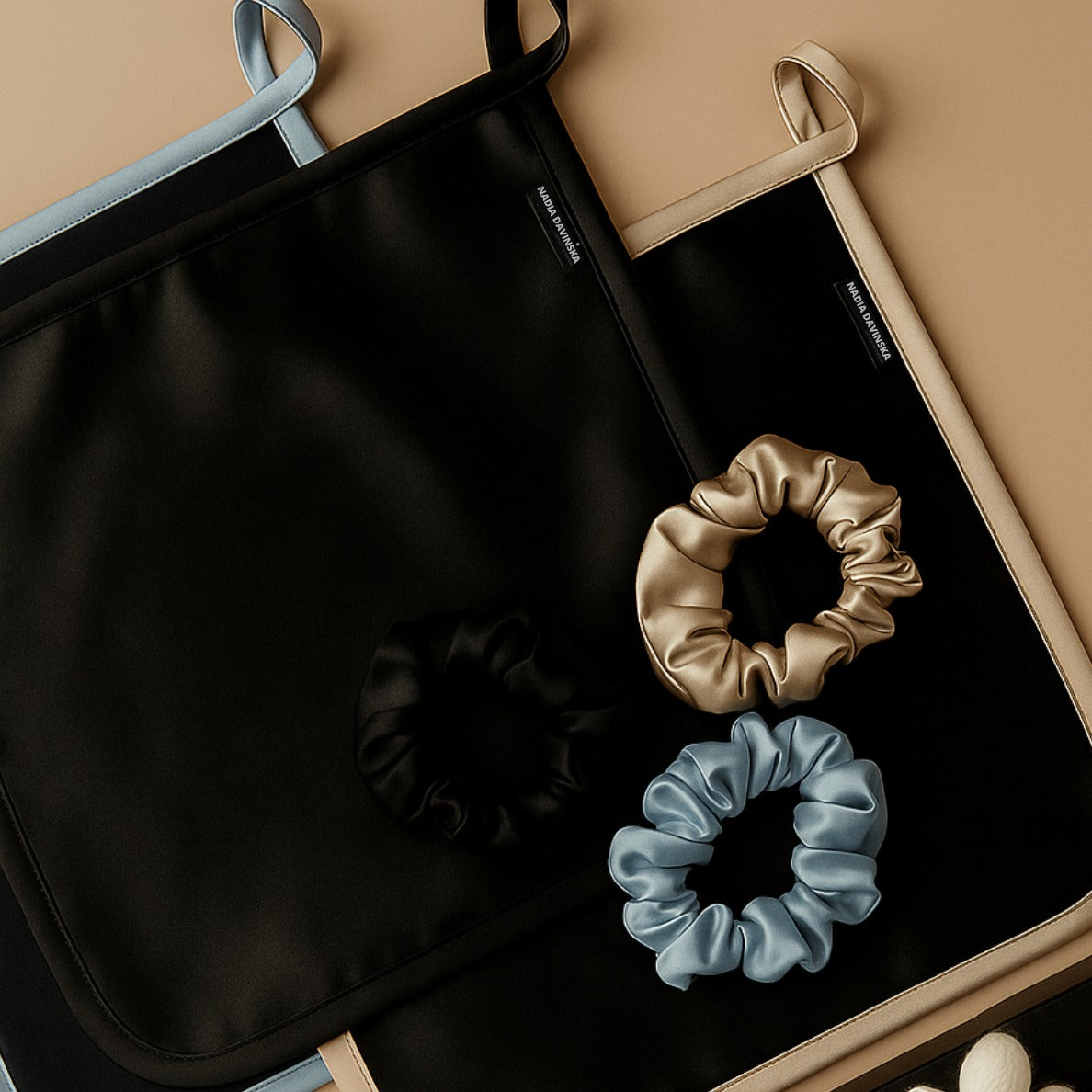 Gift for the Empress (3 Facial towels + 3 scrunchies)