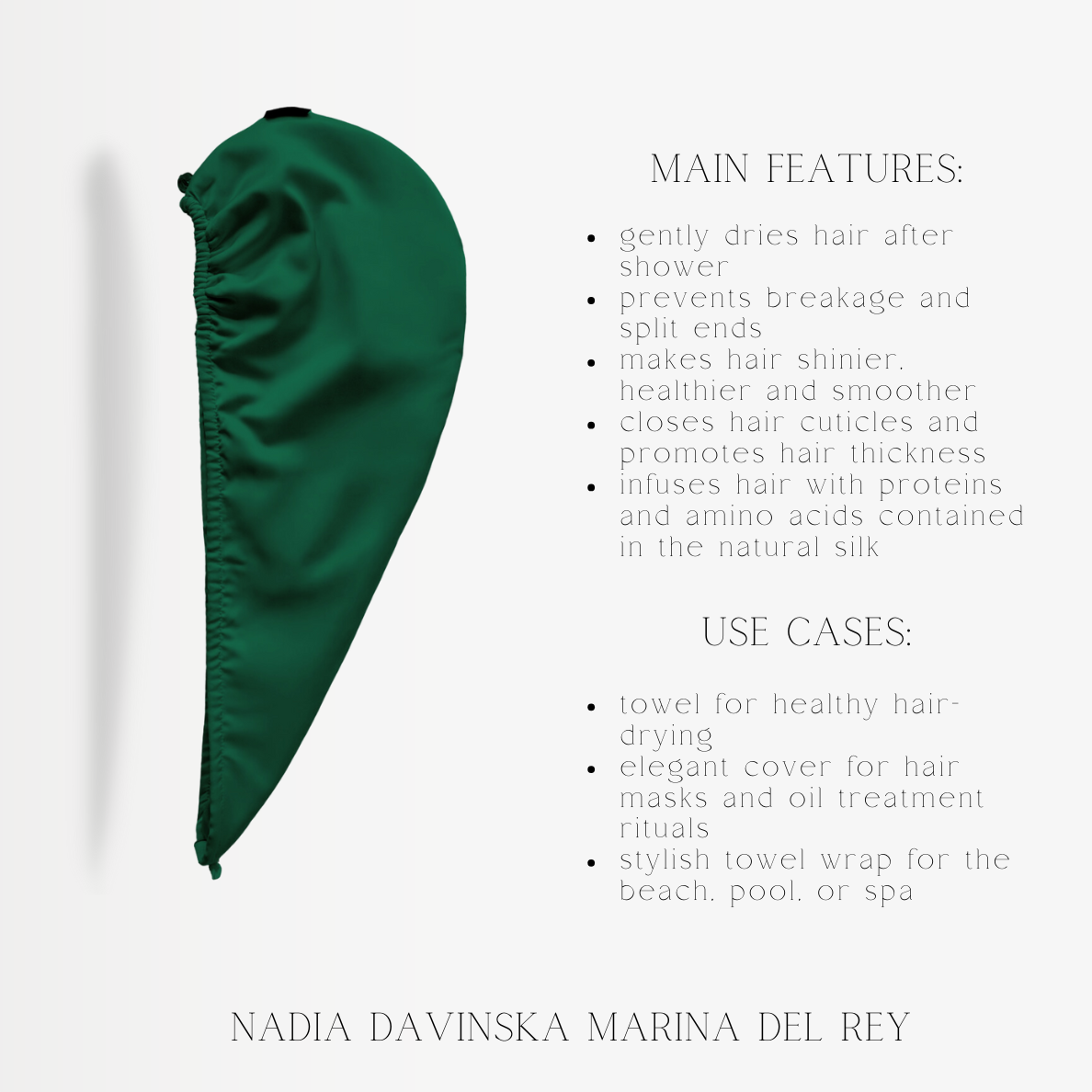 Hair-drying turban - Marina del Rey