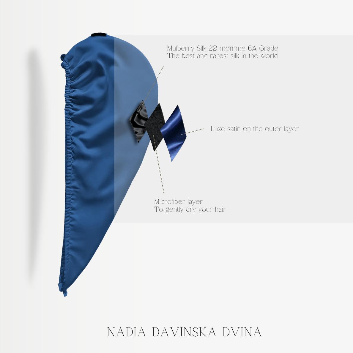 Hair-drying turban - Dvina