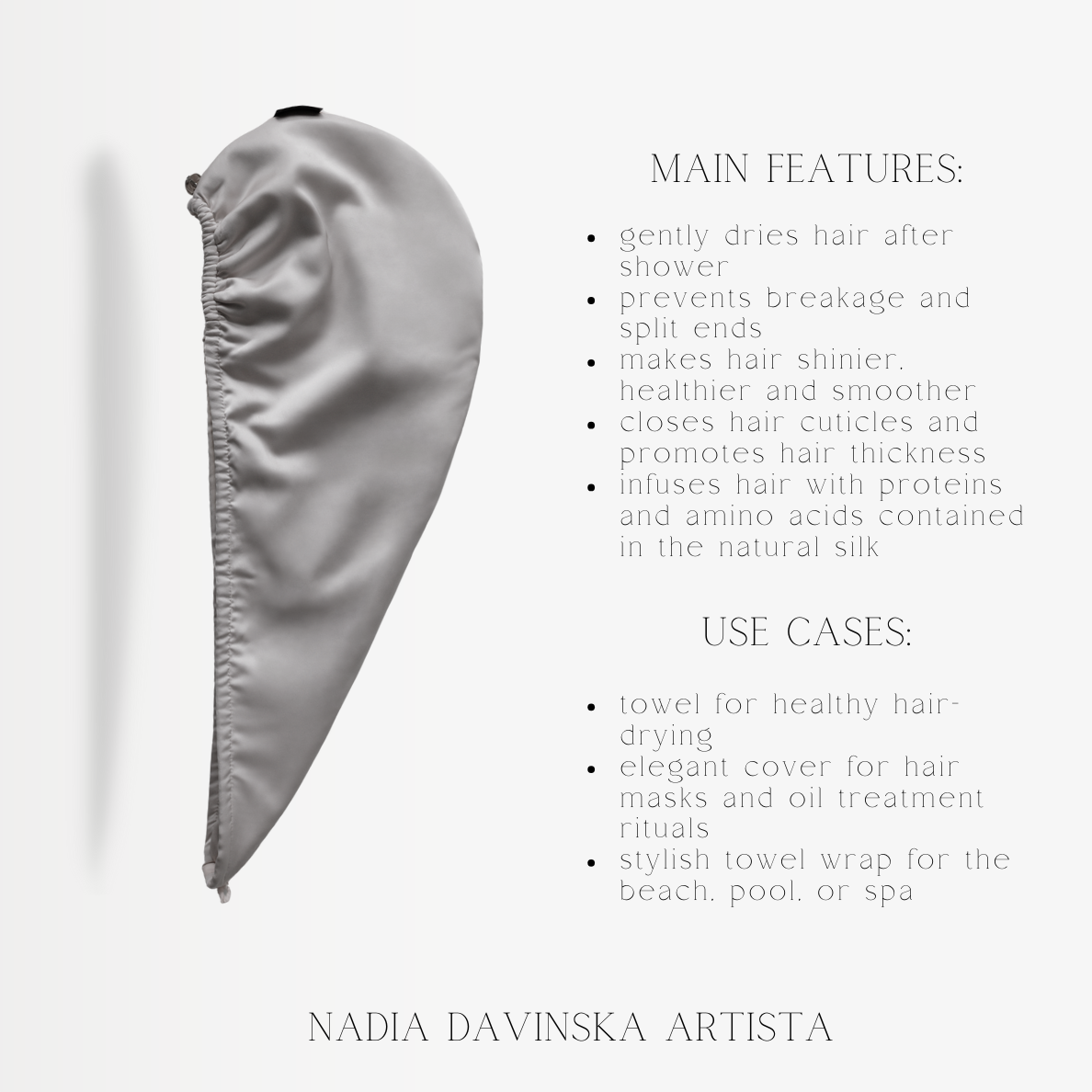 Hair-drying turban - Artista